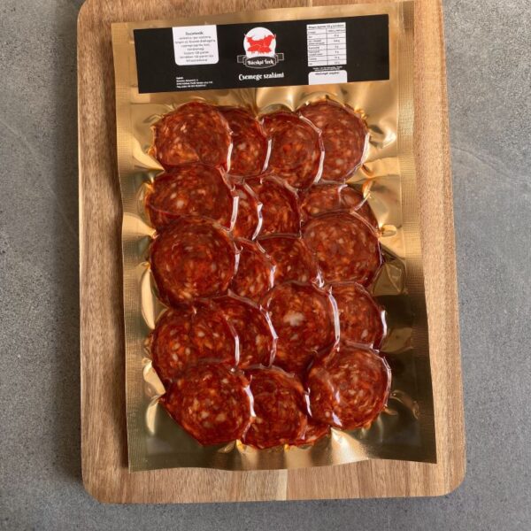 Csemege szalámi - szeletelt - kézműves termék - 150g