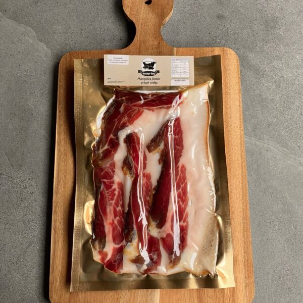 Mangalica füstölt prágai sonka - szeletelt - kézműves termék - 150g