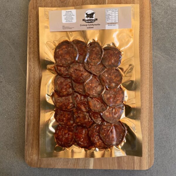 Csemege szürkemarha szalámi - kézműves termék - szeletelt - 150g