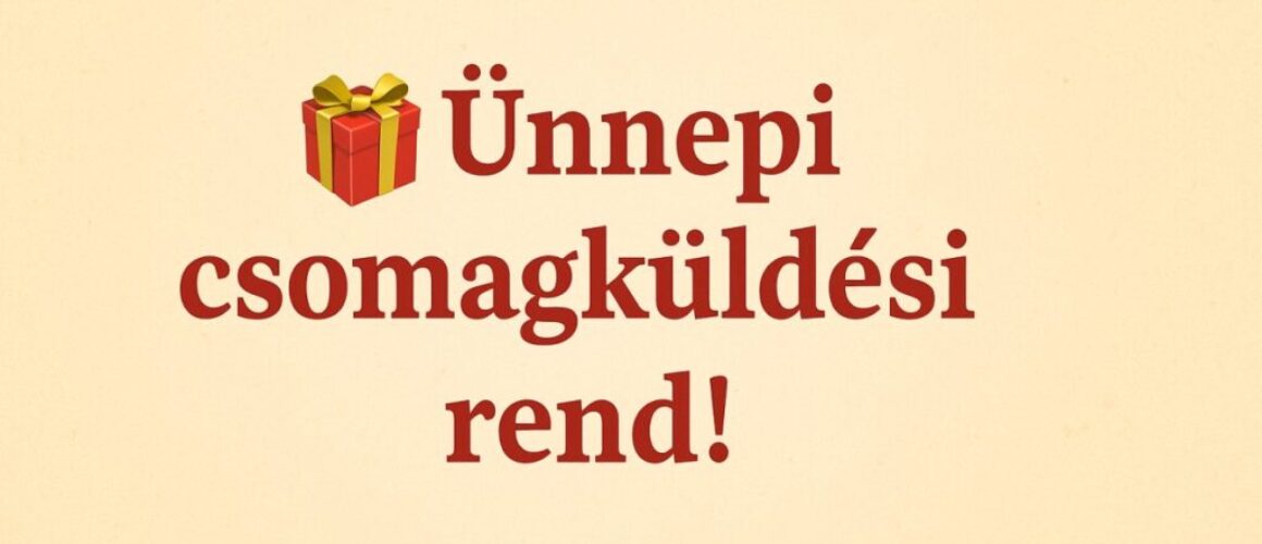 ünnepi csomagküldés